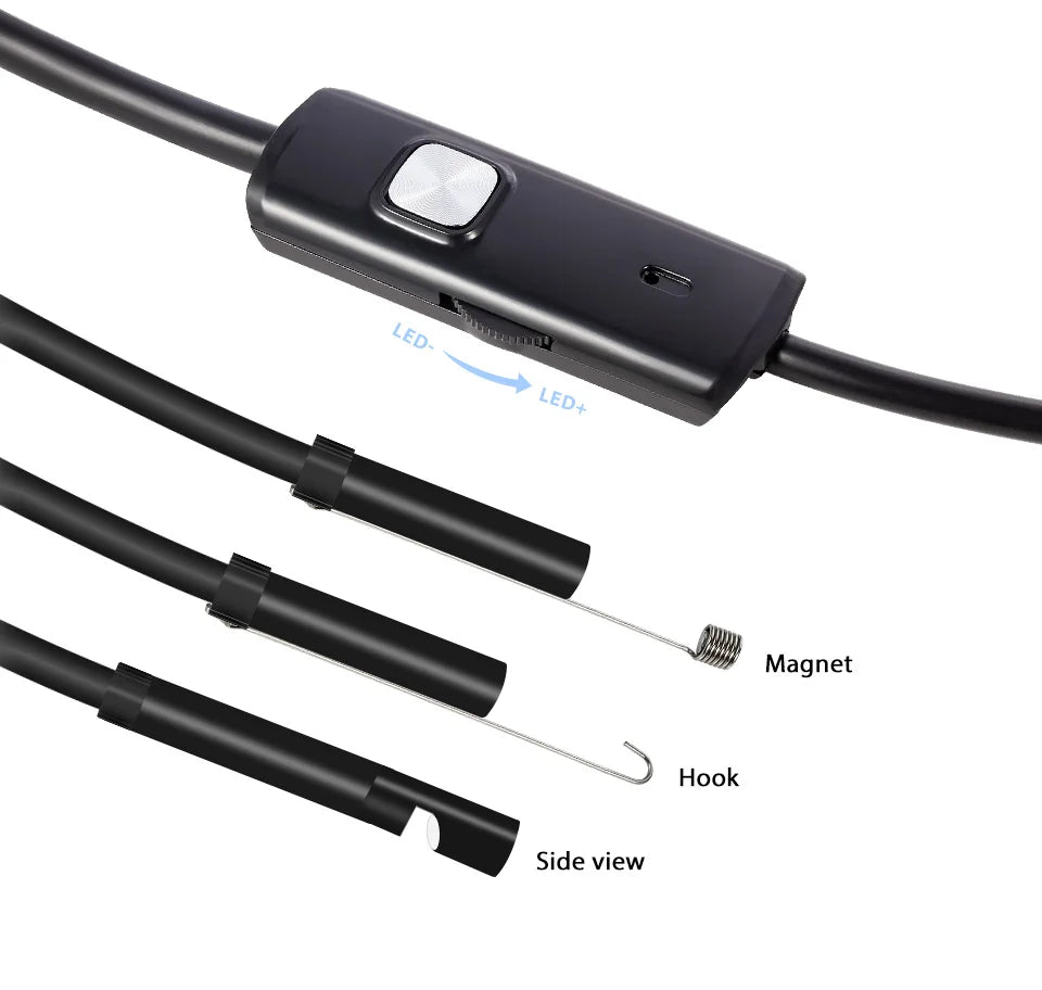 7MM Endoscope Camera 3n1 Micro